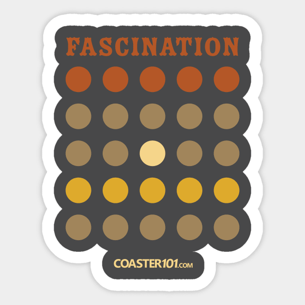 Fascinating Sticker by Coaster101